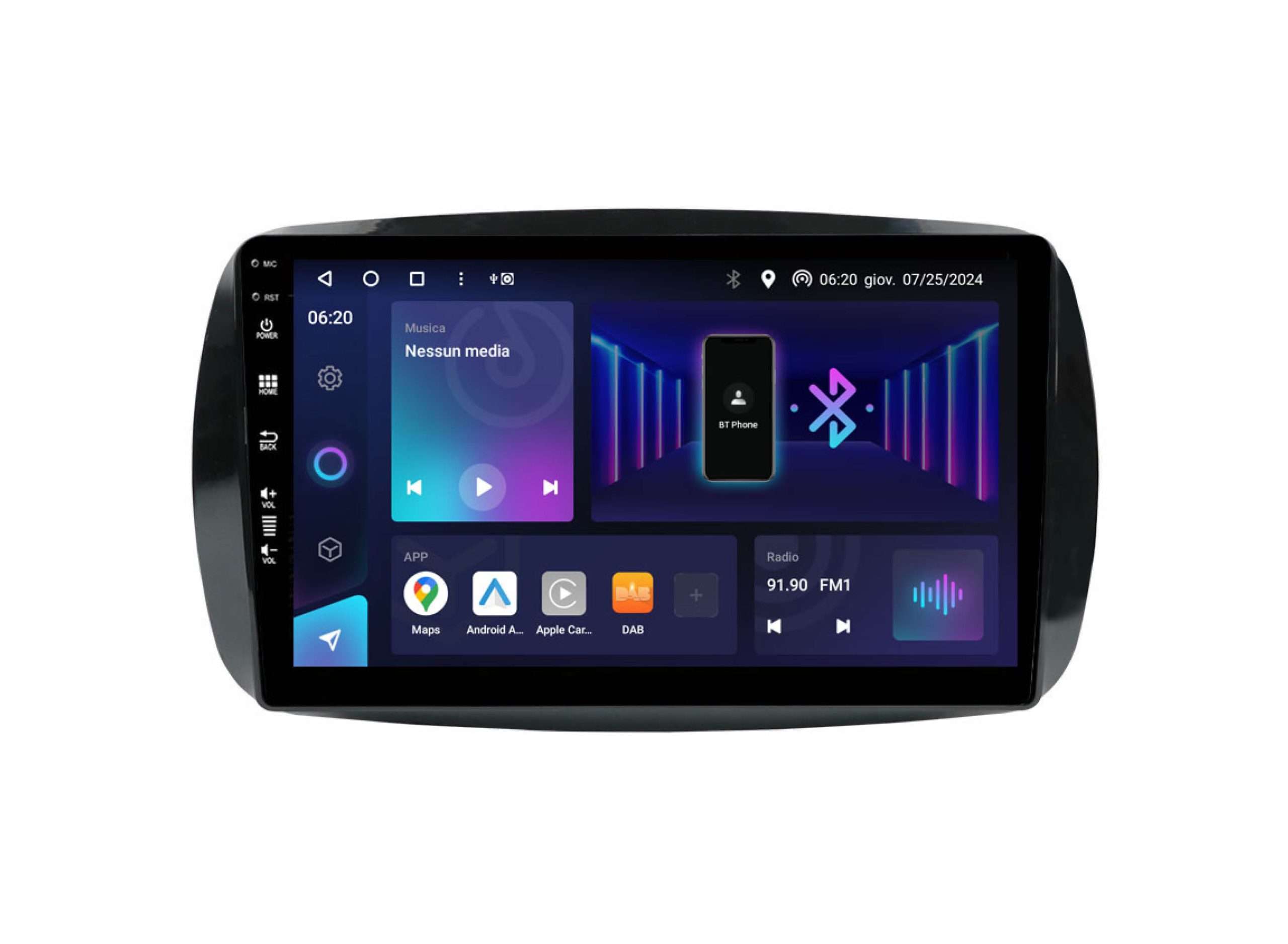 Mediastation Phonocar customfit 9 Smart fot two-forfour