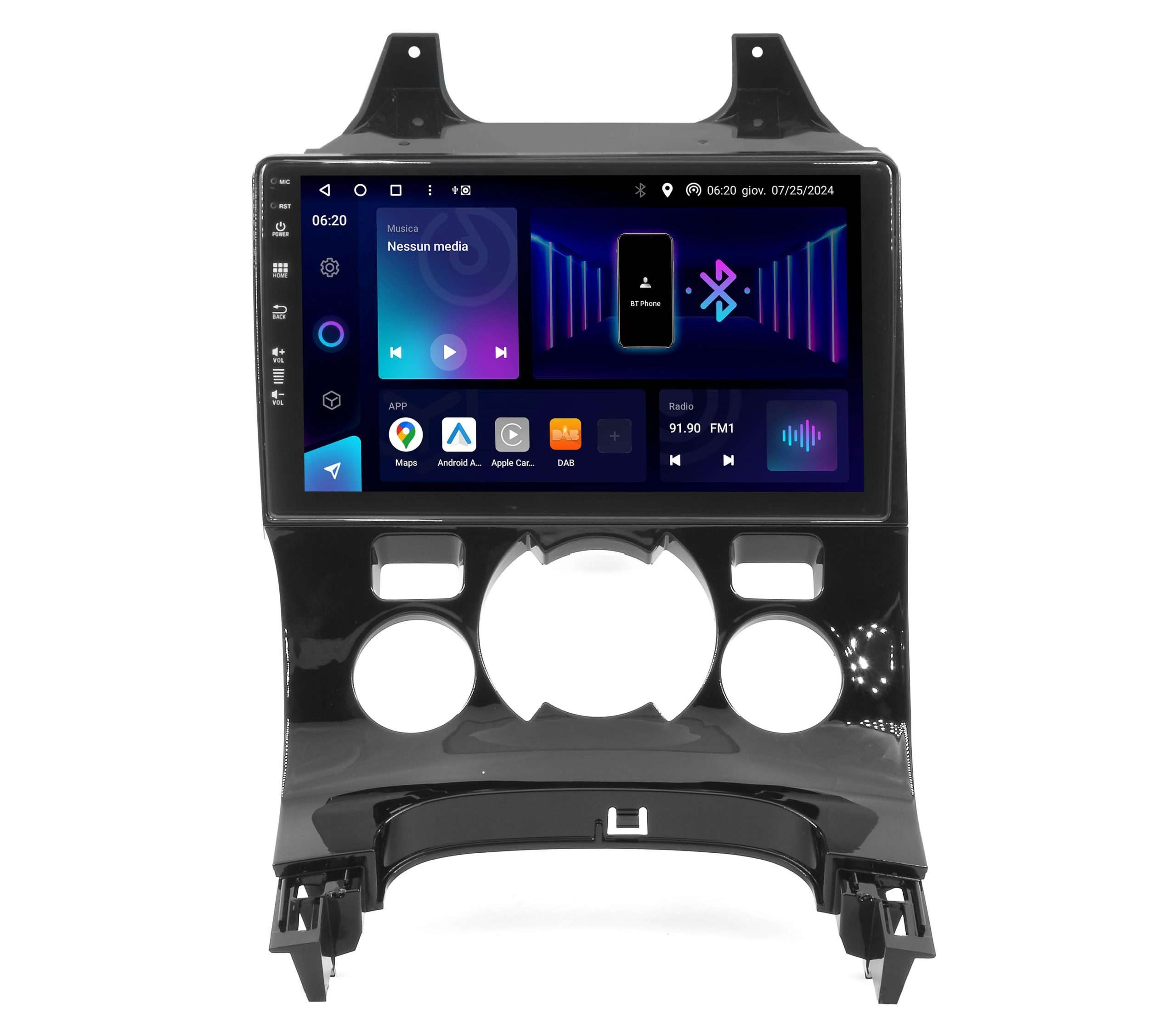 Mediastation phonocar customfit 9 Peugeot 3008 clima auto