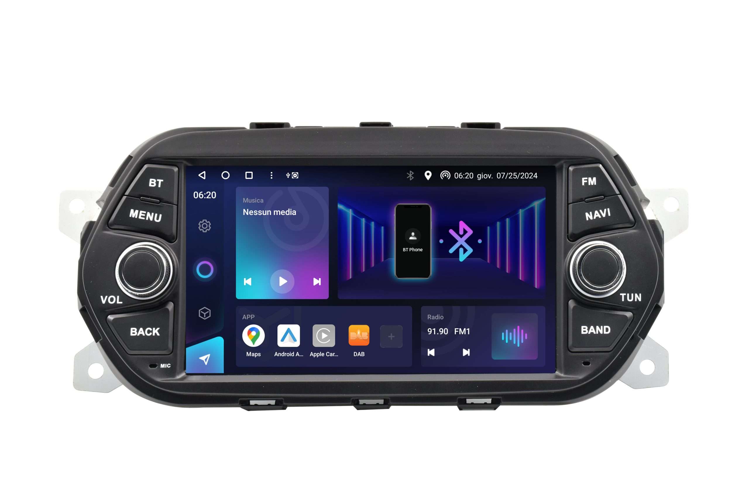 Mediastation phonocar customfit 9 Fiat Tipo
