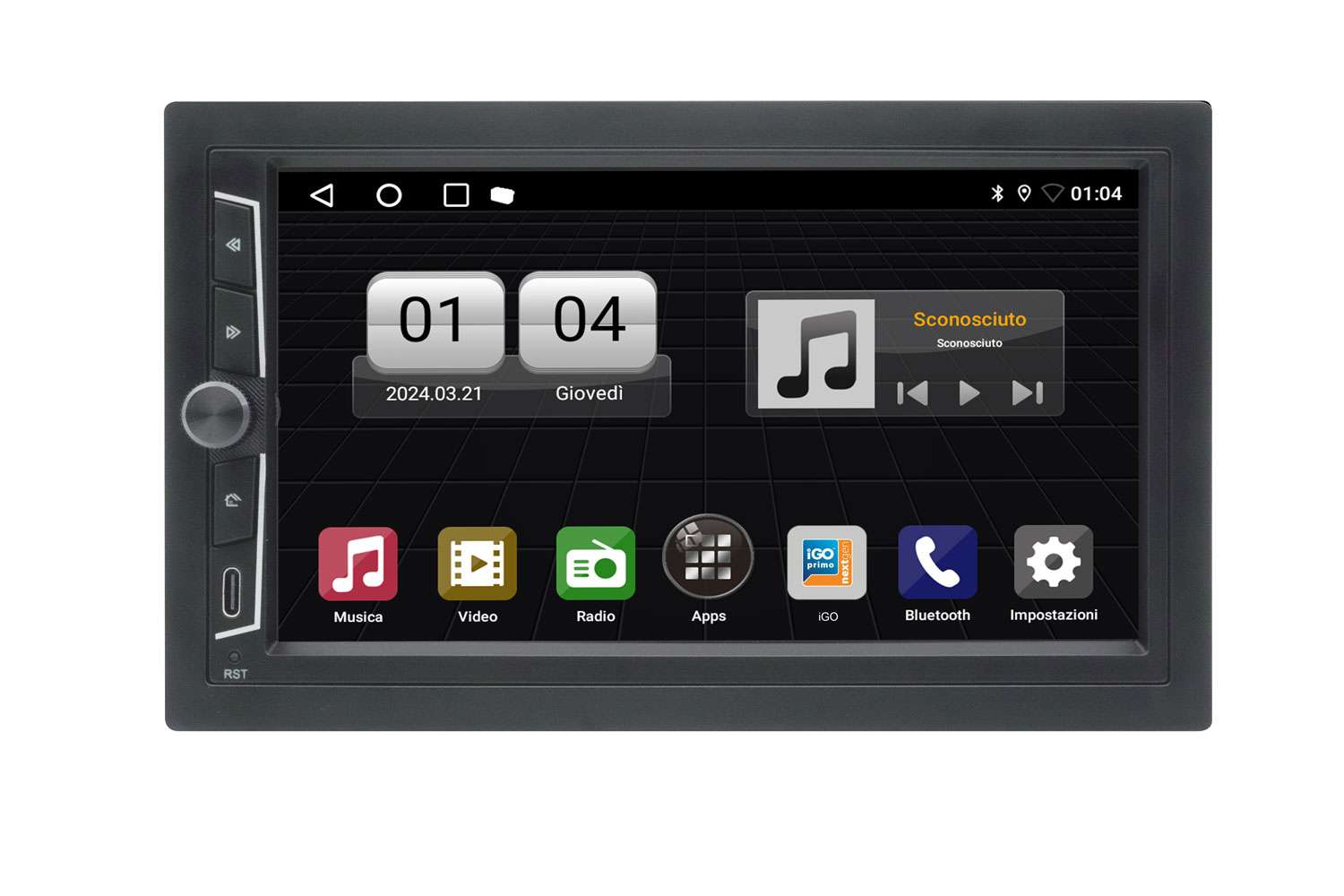 Phonocar Universale schermo touch screen capacitivo 6,75